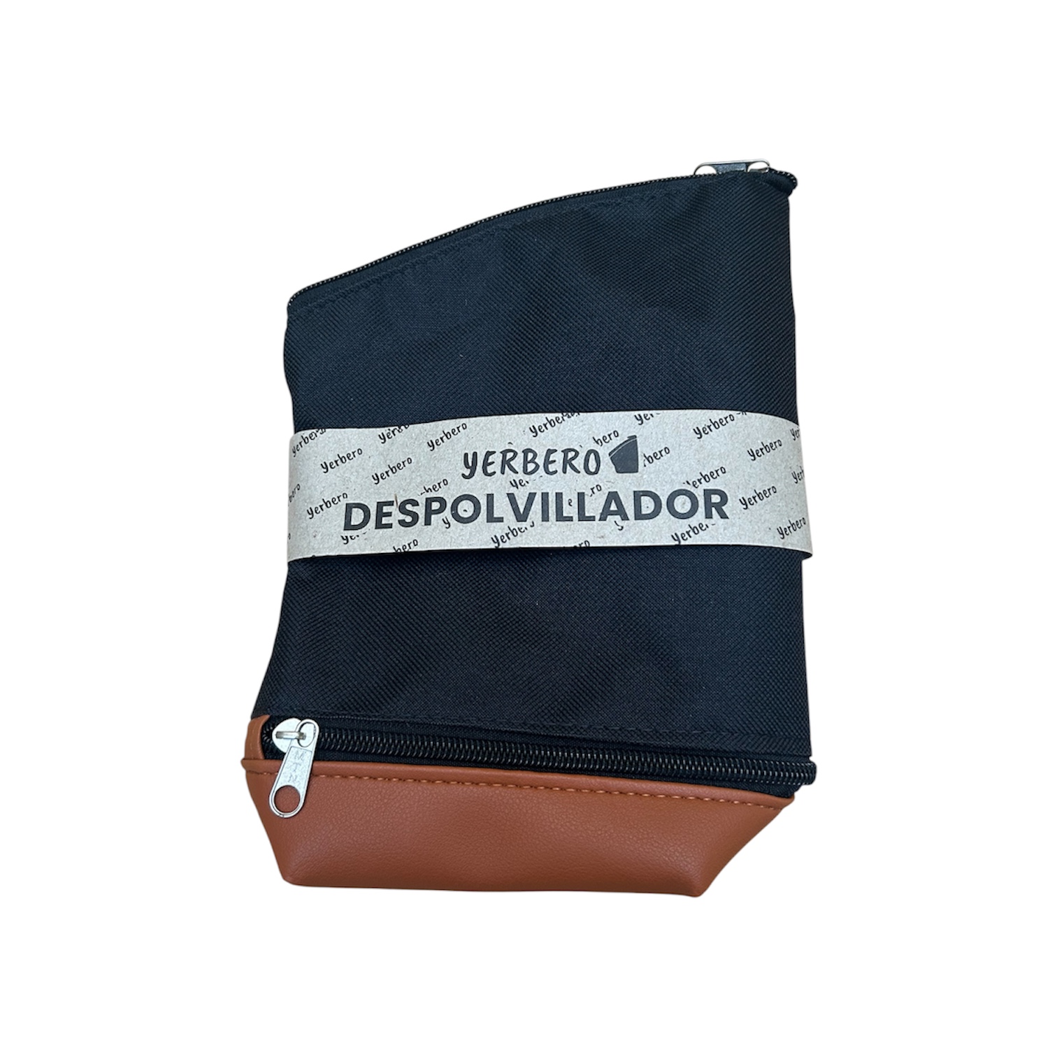 Yerbero Despolvillador Negra - Mate Yerba Container with Dust Filter - Filtro Despolvillador